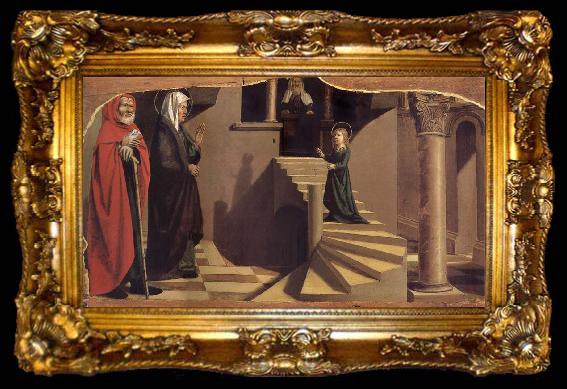 framed  Nicolas Dipre The Presentacion of the Virgin in the temple, ta009-2